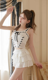 モデル：165cm（着用サイズ：FREE　着用カラー：IVO）