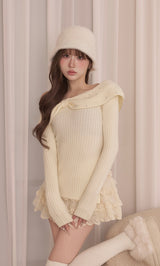 モデル：165cm（着用サイズ：FREE　着用カラー：WHT）