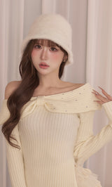モデル：165cm（着用サイズ：FREE　着用カラー：WHT）