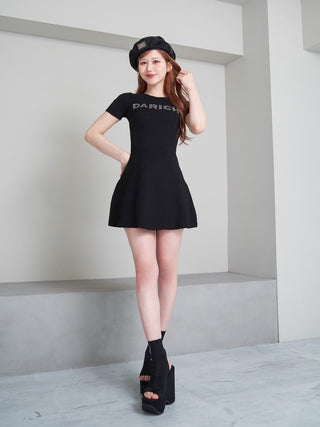 モデル：165cm（着用サイズ：FREE　着用カラー：BLK）