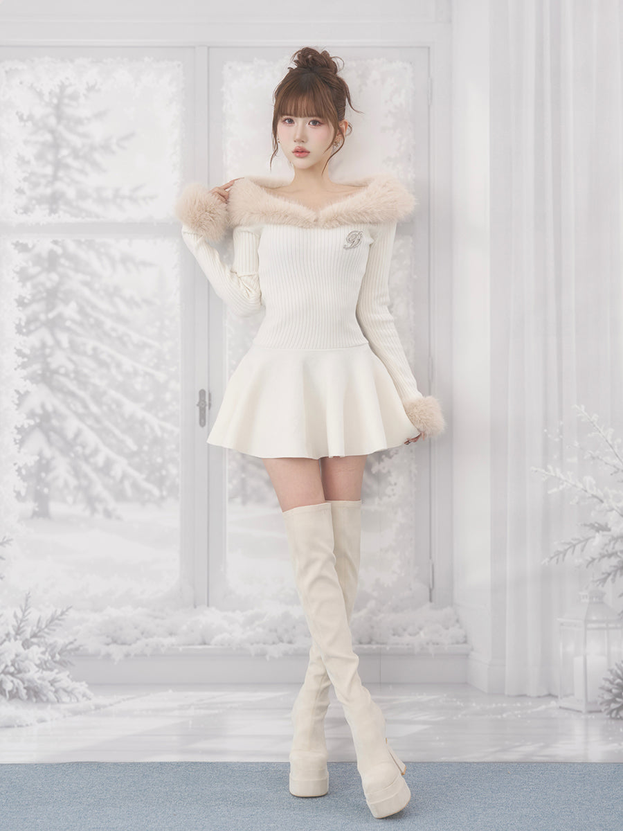 モデル：165cm（着用サイズ：FREE　着用カラー：WHT）