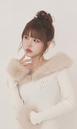 モデル：165cm（着用サイズ：FREE　着用カラー：WHT）