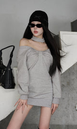 モデル：165cm（着用サイズ：FREE　着用カラー：GRY）