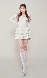 モデル：165cm（着用サイズ：FREE　着用カラー：WHT）