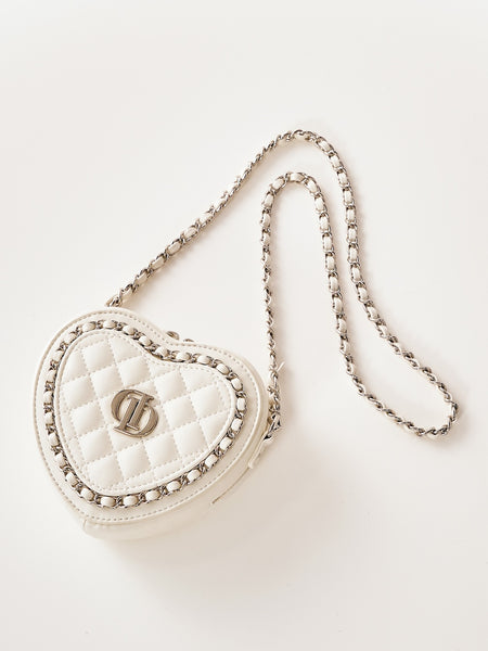 Heart Motif Mini Bag