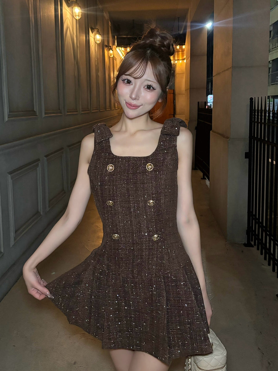 モデル：155cm（着用サイズ：FREE　着用カラー：BRN）