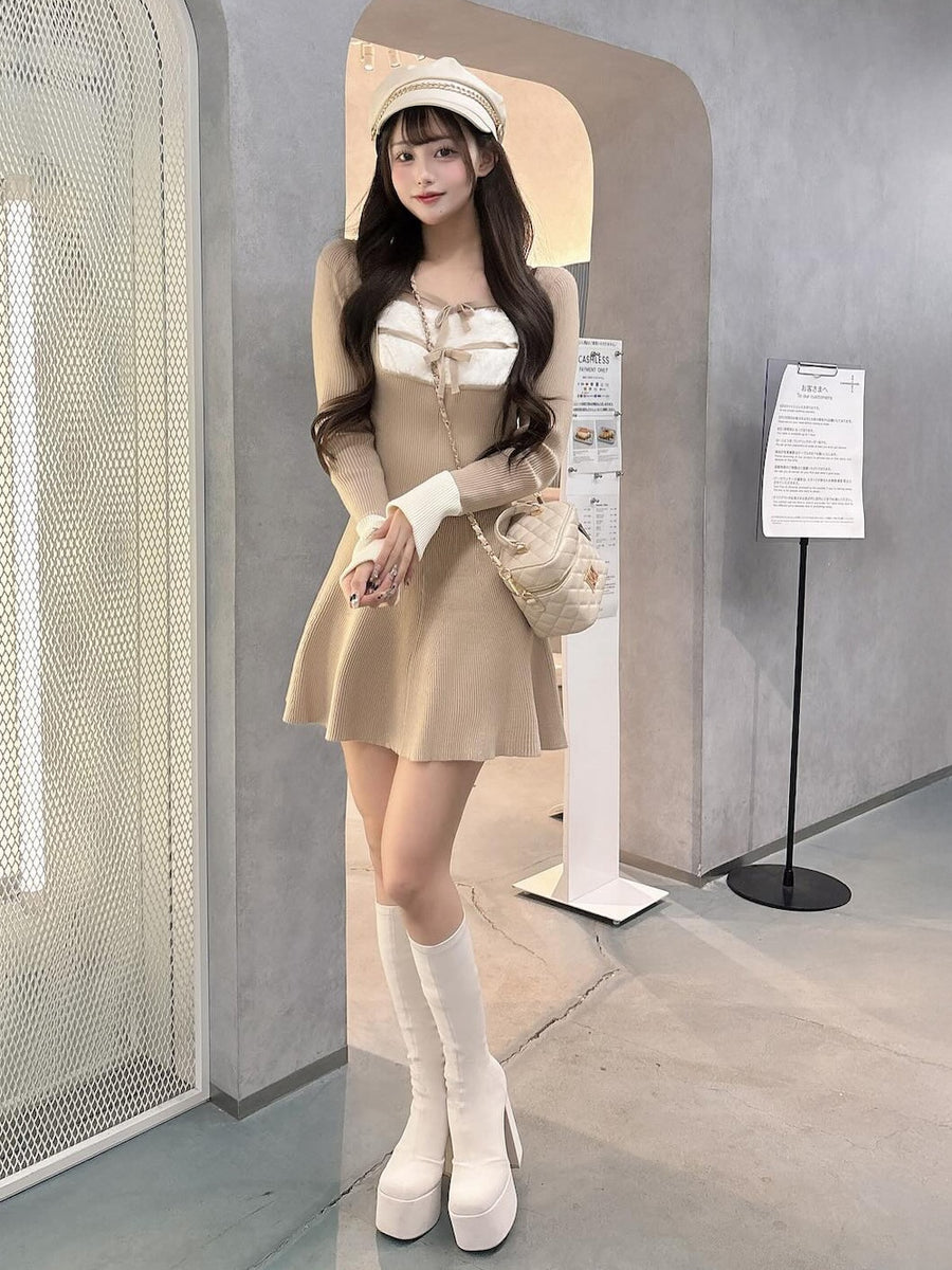 モデル：165cm（着用サイズ：FREE　着用カラー：BEG）