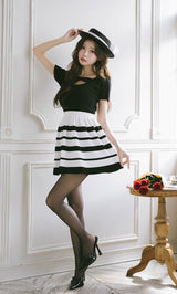 モデル：164cm（着用サイズ：FREE　着用カラー：BLK）