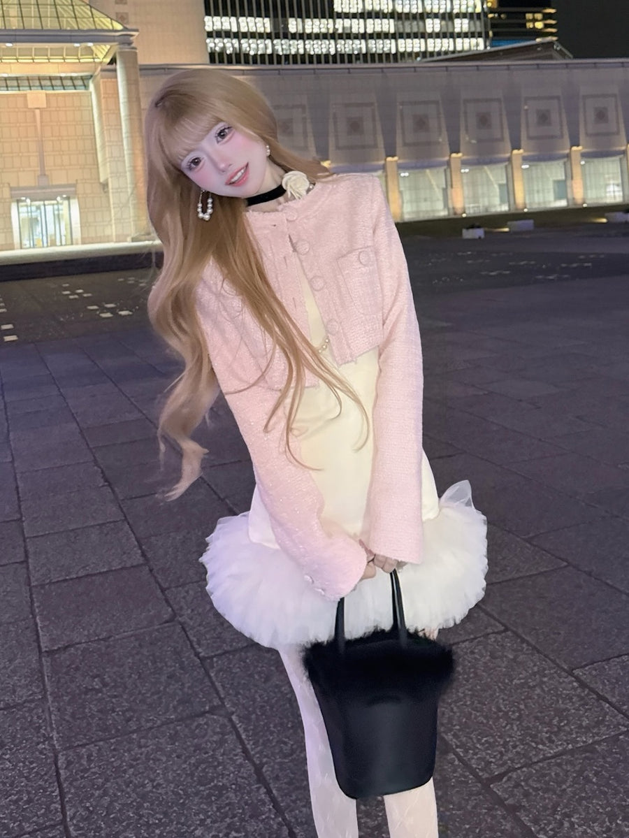 モデル：158cm（着用サイズ：FREE　着用カラー：PNK）