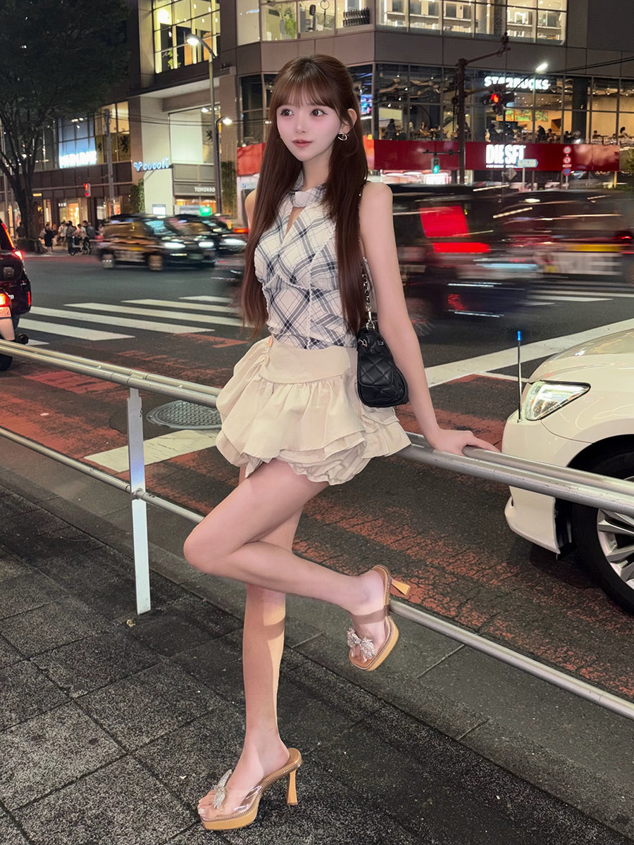 モデル：155cm（着用サイズ：FREE　着用カラー：BEG）