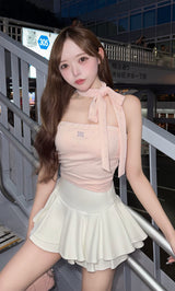 モデル：156cm（着用サイズ：FREE　着用カラー：PNK）