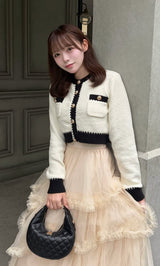 モデル：156cm（着用サイズ：FREE　着用カラー：WHT）