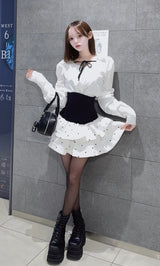 モデル：157cm（着用サイズ：FREE　着用カラー：WHT）