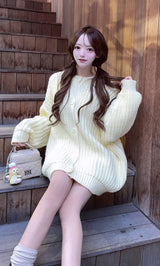 モデル：157cm（着用サイズ：FREE　着用カラー：YEL）