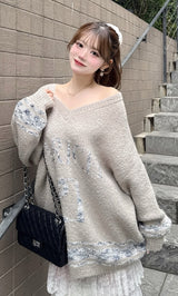 モデル：158cm（着用サイズ：FREE　着用カラー：GRY）