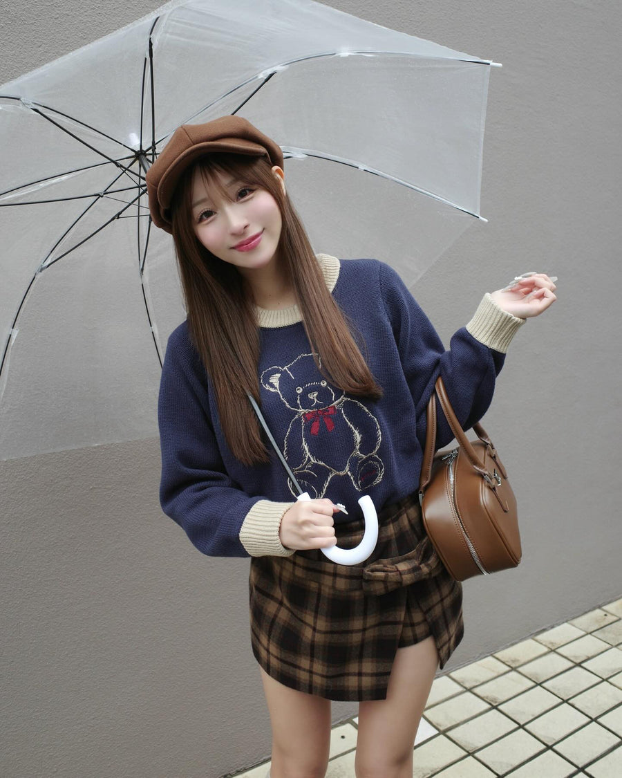 モデル：156cm（着用サイズ：FREE　着用カラー：NVY）