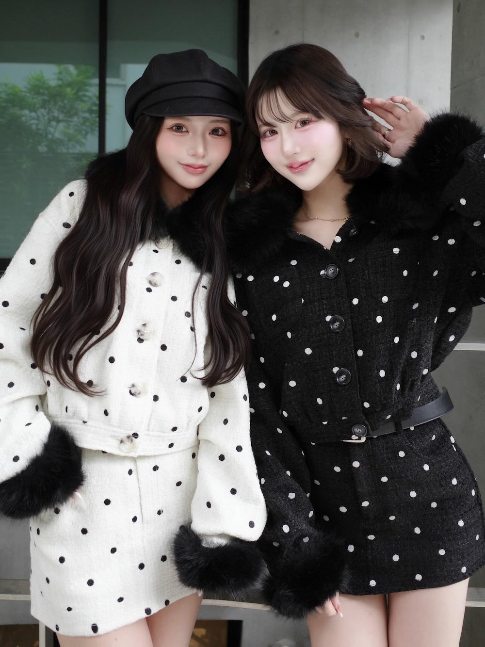 ドットツイードジャケットコート – Darich (ダーリッチ)