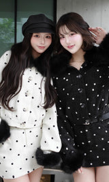 【WHT】158cm/FREE 【BLK】165cm/FREE