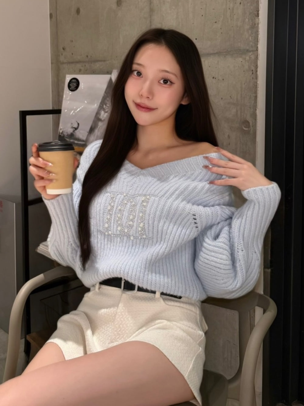 ファンシービーズDDロゴボリュームニットトップス – Darich (ダーリッチ)