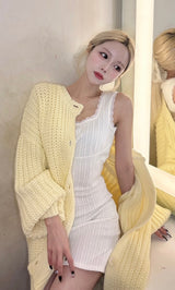 モデル：155cm（着用サイズ：FREE　着用カラー：YEL）