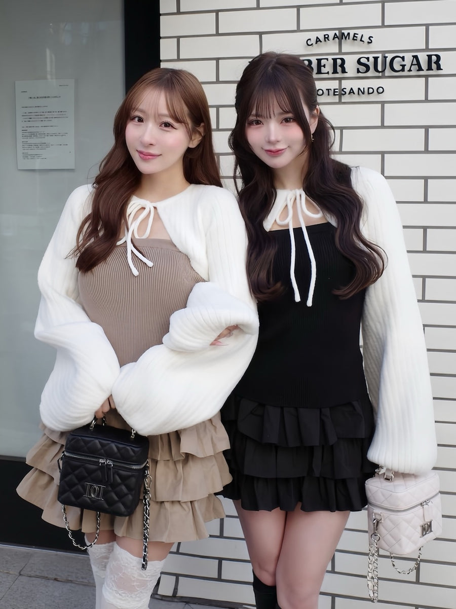 【BEG】156cm/FREE 【BLK】158cm/FREE