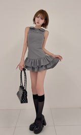 モデル：165cm（着用サイズ：FREE　着用カラー：GRY）