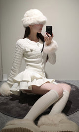 モデル：165cm（着用サイズ：FREE　着用カラー：WHT）