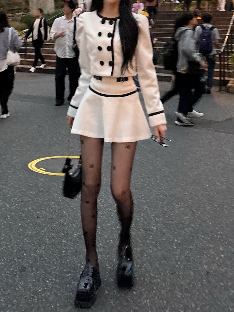 ダーリッチ メルトンパイピングセットアップ ホワイト