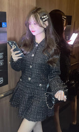 モデル：150cm（着用サイズ：S　着用カラー：BLK）