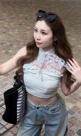 モデル：158cm（着用サイズ：FREE　着用カラー：IVO）