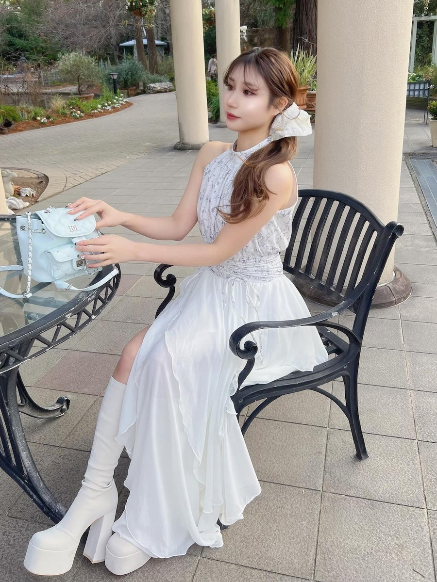 モデル：158cm（着用サイズ：FREE　着用カラー：GRY）