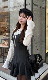 モデル：158cm（着用サイズ：FREE　着用カラー：C-GRY）