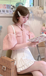 モデル：163cm（着用サイズ：FREE　着用カラー：PNK）