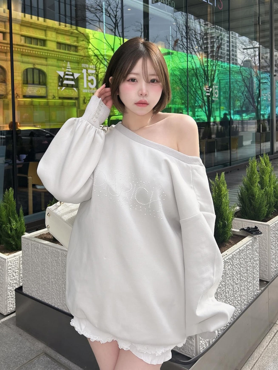 モデル：164cm（着用サイズ：FREE　着用カラー：L-GRY）