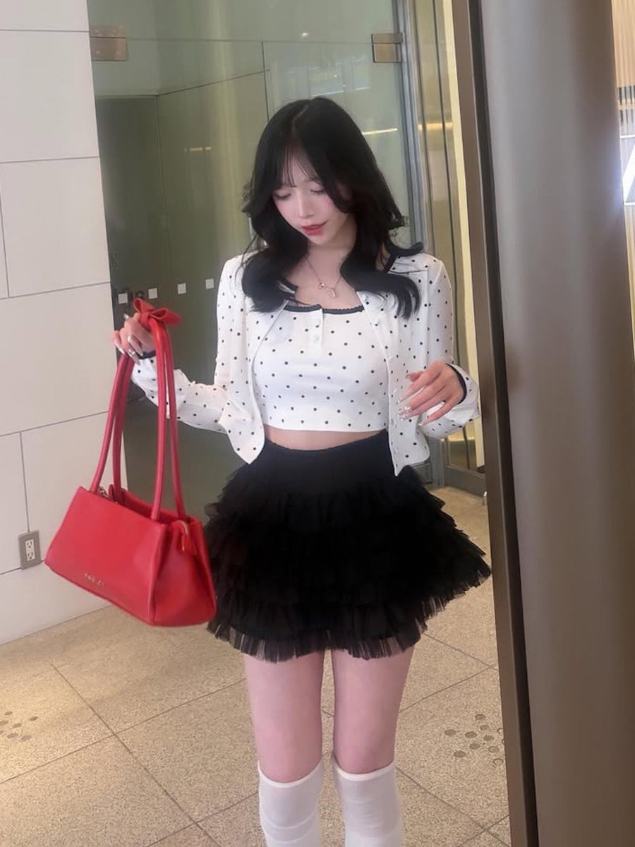 モデル：155cm（着用サイズ：FREE　着用カラー：WHT）