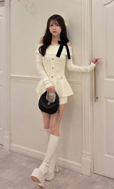 モデル：160cm（着用サイズ：FREE　着用カラー：WHT）