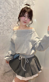 モデル：160cm（着用サイズ：S　着用カラー：GRY）