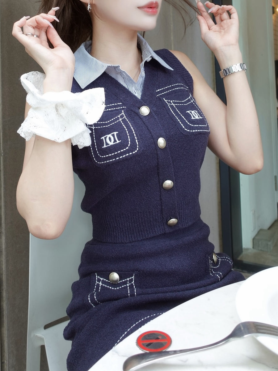 モデル：164cm（着用サイズ：FREE　着用カラー：NVY）
