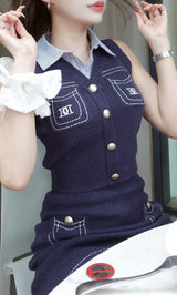 モデル：164cm（着用サイズ：FREE　着用カラー：NVY）