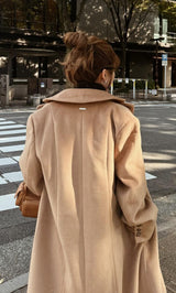 モデル：163cm（着用サイズ：FREE　着用カラー：BEG）