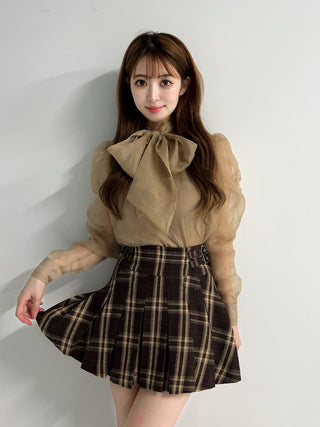 モデル：159cm（着用サイズ：FREE　着用カラー：BEG）