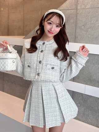 モデル：156cm（着用サイズ：S　着用カラー：WHT）