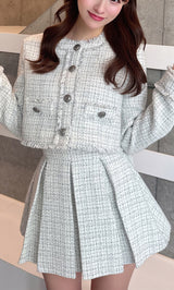 モデル：156cm（着用サイズ：S　着用カラー：WHT）