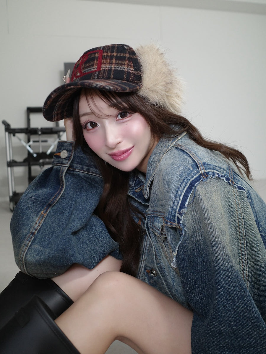 サイズ：FREE　カラー：NVY