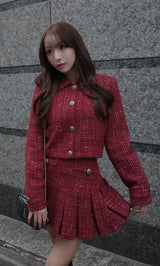 モデル：156cm（着用サイズ：FREE　着用カラー：BRD）