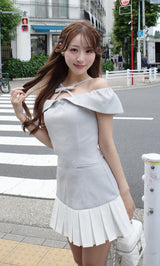モデル：156cm（着用サイズ：FREE　着用カラー：GRY）