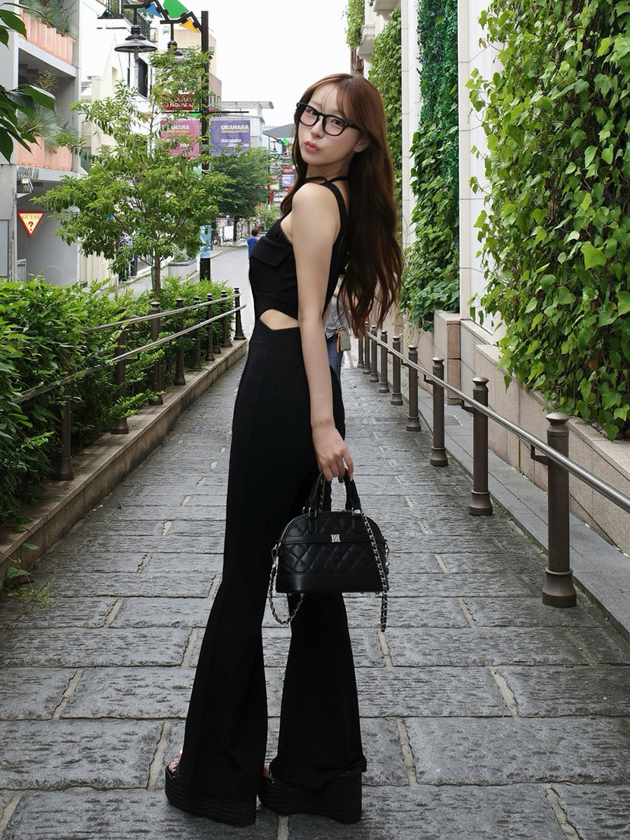 モデル：155cm（着用サイズ：F-S　着用カラー：BLK）