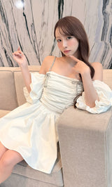 モデル：156cm（着用サイズ：FREE　着用カラー：WHT）