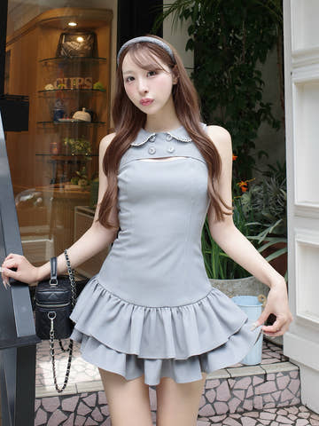 モデル：156cm（着用サイズ：FREE　着用カラー：GRY）