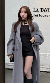 モデル：156cm（着用サイズ：FREE　着用カラー：GRY）